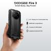 DOOGEE Fire 3 Rugged Smartphone, 8350mAh, Octa Core Android 16 Phone, 5.5", 12GB+64GB/2TB, 3.5mm headphone jack, Face ID/OTG/NFC