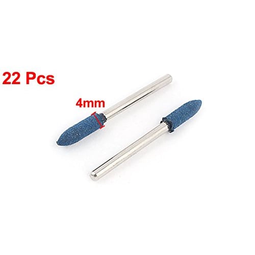 uxcell Rubber Grinding Stones, Shank Grinding Stones, Grinding and Polishing Bits, Tool Grinding Stones, Rubber Grinding Stones, Shank Polishing, 4mm