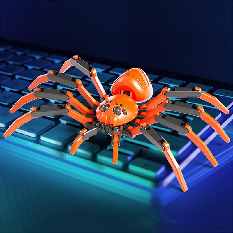 3D Подвижность суставов Модель паука Креативный принт Экшн Пазл Сборные куклы Модель Кукла Игрушки Дети Декор для девочки мальчика Подарок
