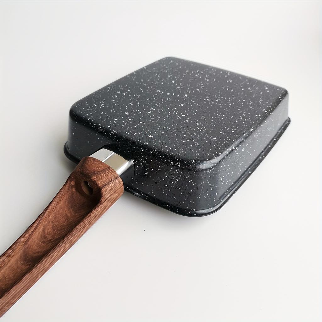 Сковорода Тамагояки Антипригарная Японская Сковорода для Омлета Прямоугольная Сковорода для Жарки Сковорода для Приготовления Яичного Рулета Прибор для Завтрака Посуда Кухонные Инструменты