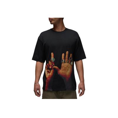 Футболка Air Flight MVP Rings, черная/парусная, унисекс, топы HJ2322-010