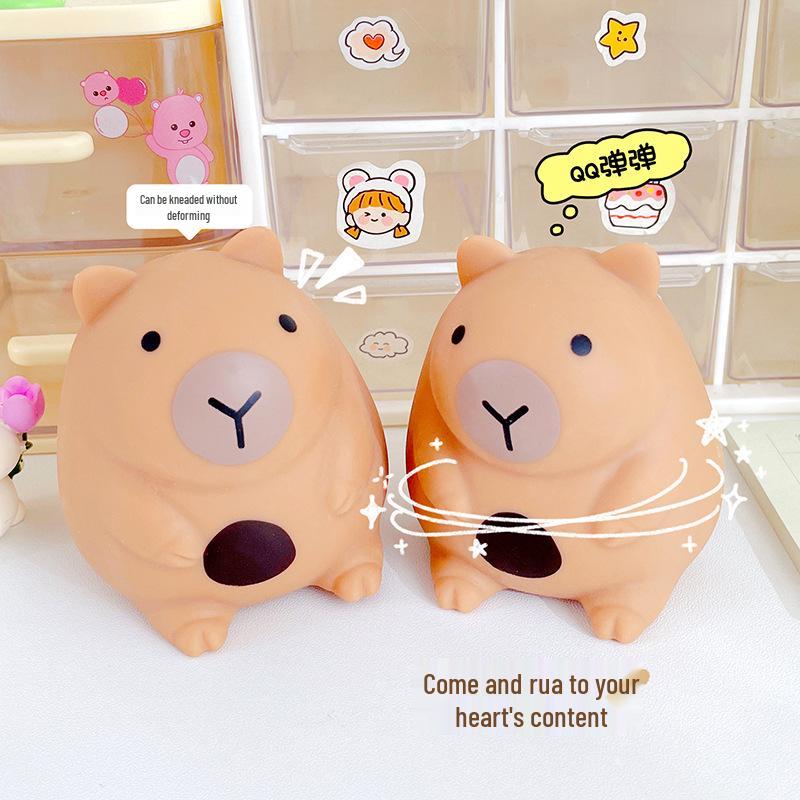 Creative Capybara Squeeze Toy for Stress Relief and Venting, Perfect Prank or Student Gift