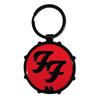 Foo Fighters Double Sided Logo Keyring