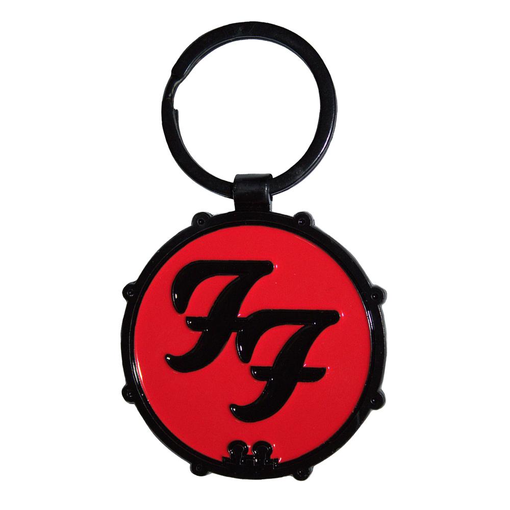 Foo Fighters Double Sided Logo Keyring