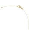 K10 Yellow Gold Necklace Single Diamond Motif 111736123011 [Official] 4℃ (Yondo Sea) Approx. 0.05ct