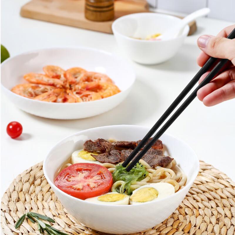 Набор столовой посуды Luminarc из 30 предметов из закаленного стекла кристально-белого цвета