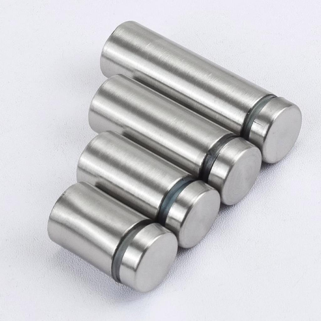 4 шт. Декоративные прочные крепежные винты из нержавеющей стали для зеркала в ванной комнате для надежной и стильной установки