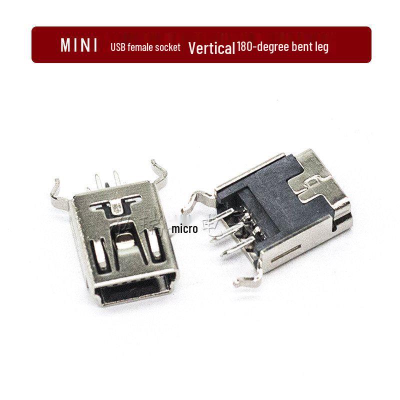 USB-разъем Female-Male Type-C, Type-A/B SMD с прямыми/изогнутыми контактами