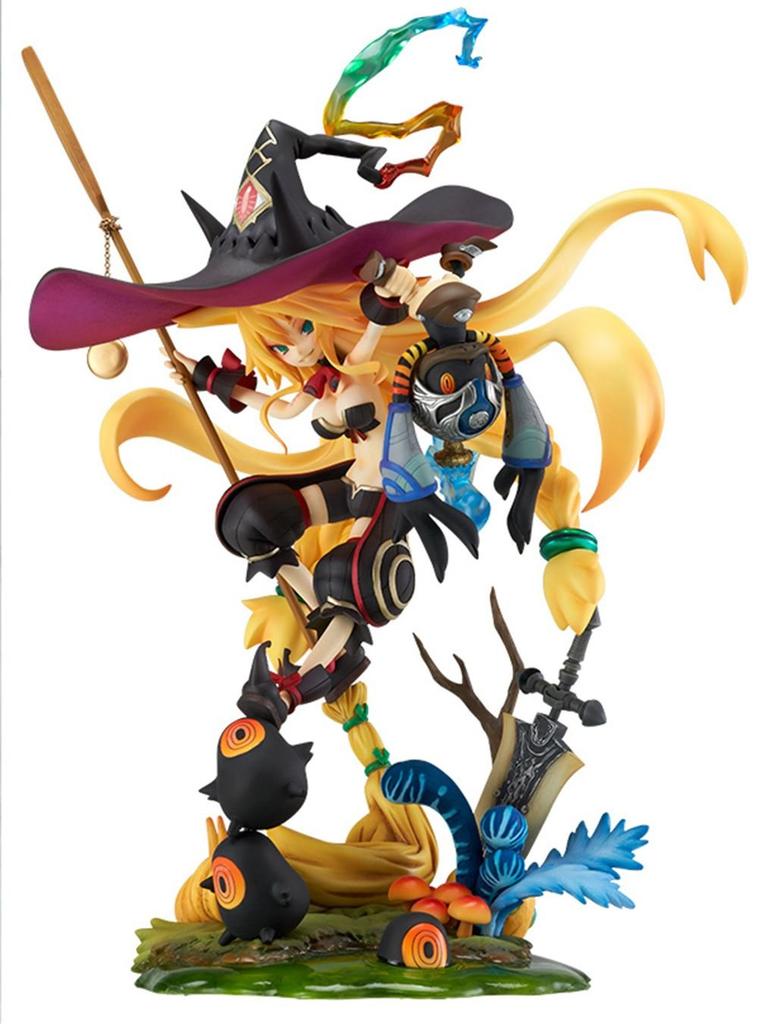 Witch and Hundred Knight Swamp Witch Metallica 1/8 Scale PVC Painted Finished Figure