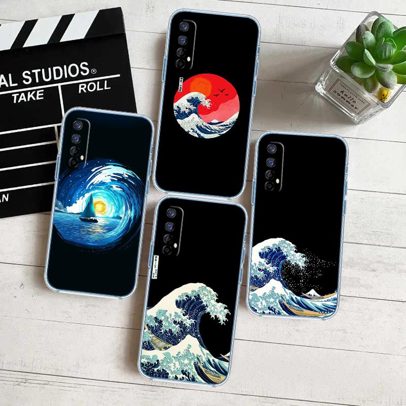 Чехол "Большая волна у Канагавы" для Motorola G10 G20 G30 G31 G32 G34 G35 G41 G42 G50 G51 G52 G55 G60 G60S G62 G71 G72 G75