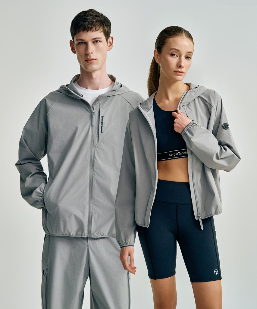 Однослойная тканая куртка Sergio Tacchini U (серый)
