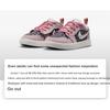 Детские кроссовки Air Jordan 1 Low ALT SE PS с цветочным принтом фиолетовый платиново-фиолетовый антрацит FJ3446-001