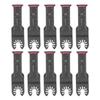 10Pcs Oscillating Saw Blades Metal Wood Plastic Cutting Universal Tool 1.25in 31mm