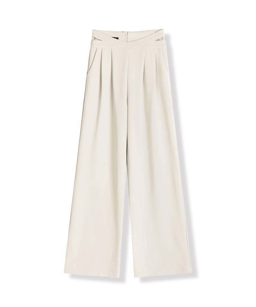 AVANDRESS X-Line Wide Slacks - 4Col