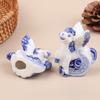1 Pcs/Pair Year Of The Horse 2026 Porcelain Horse Figurine Ceramic Horse Miniature Adornment Home Decor Art Craft Collection Gift