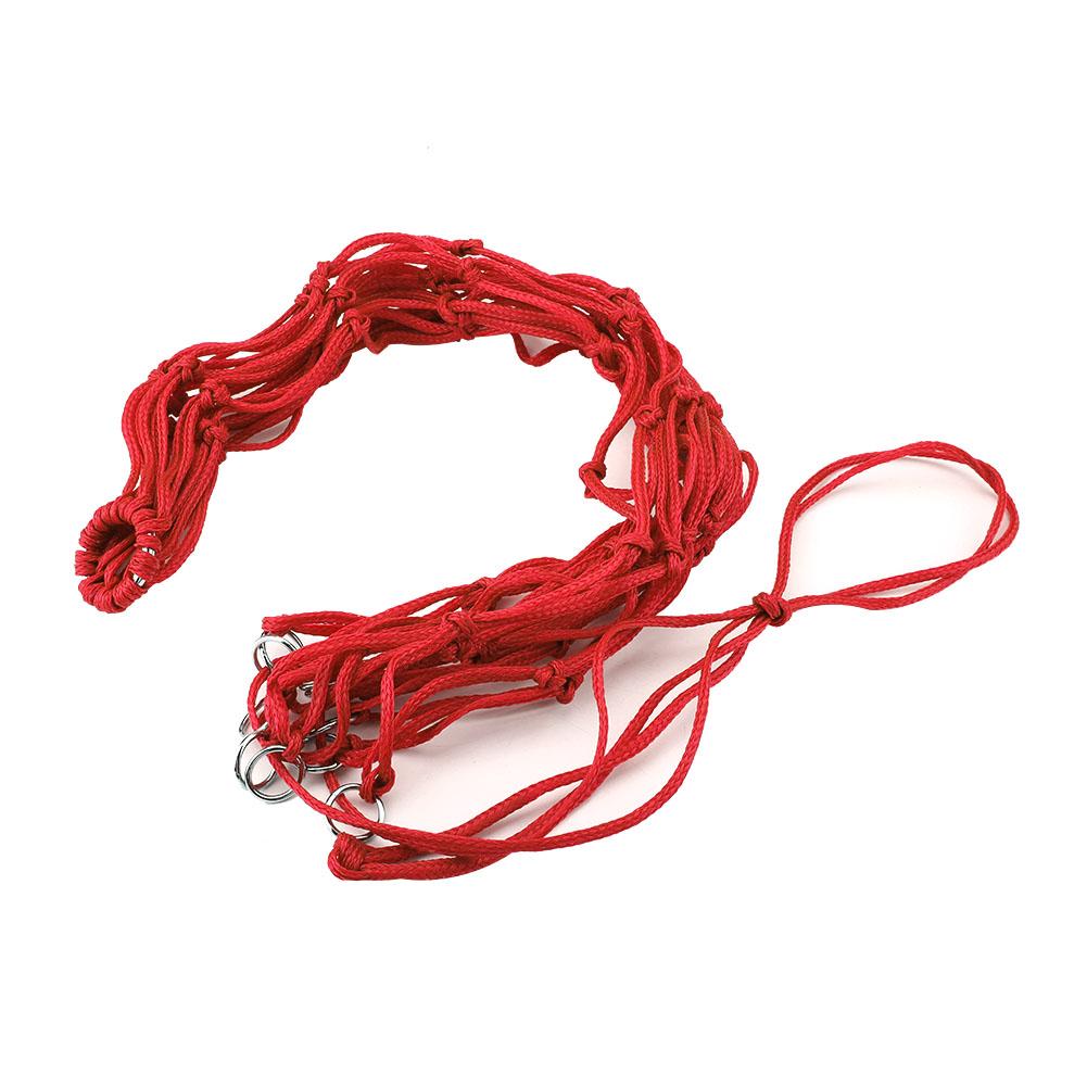 Кормление лошадей Bg Нейлоновая медленная кормушка Конская сено сетка Сумка для кормления с подвесом Красный M