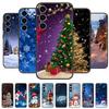 Рождественский Расписной Чехол Для Samsung Galaxy S24 S23 S22 Ultra Plus Чехол Силиконовый Мягкий Fundas Для Samsung S23 Ultra Чехол на Телефон