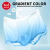MiiOW 3pcs Ice Silk Men's Underwear AAA Antibacterial Mulberry Silk Crotch Summer Sexy Seamless Boxing Shorts L-5XL