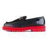 ONITSUKA TIGER Лоферы с амортизацией, нескользящие, прочные, низкие, спортивная повседневная обувь, женские кроссовки, черно-красные 1182A601-001