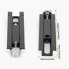 Aluminum Alloy Woodworking Bench Tail Vise Heavy Duty Adjustable Woodworking Bench End Vise Professional