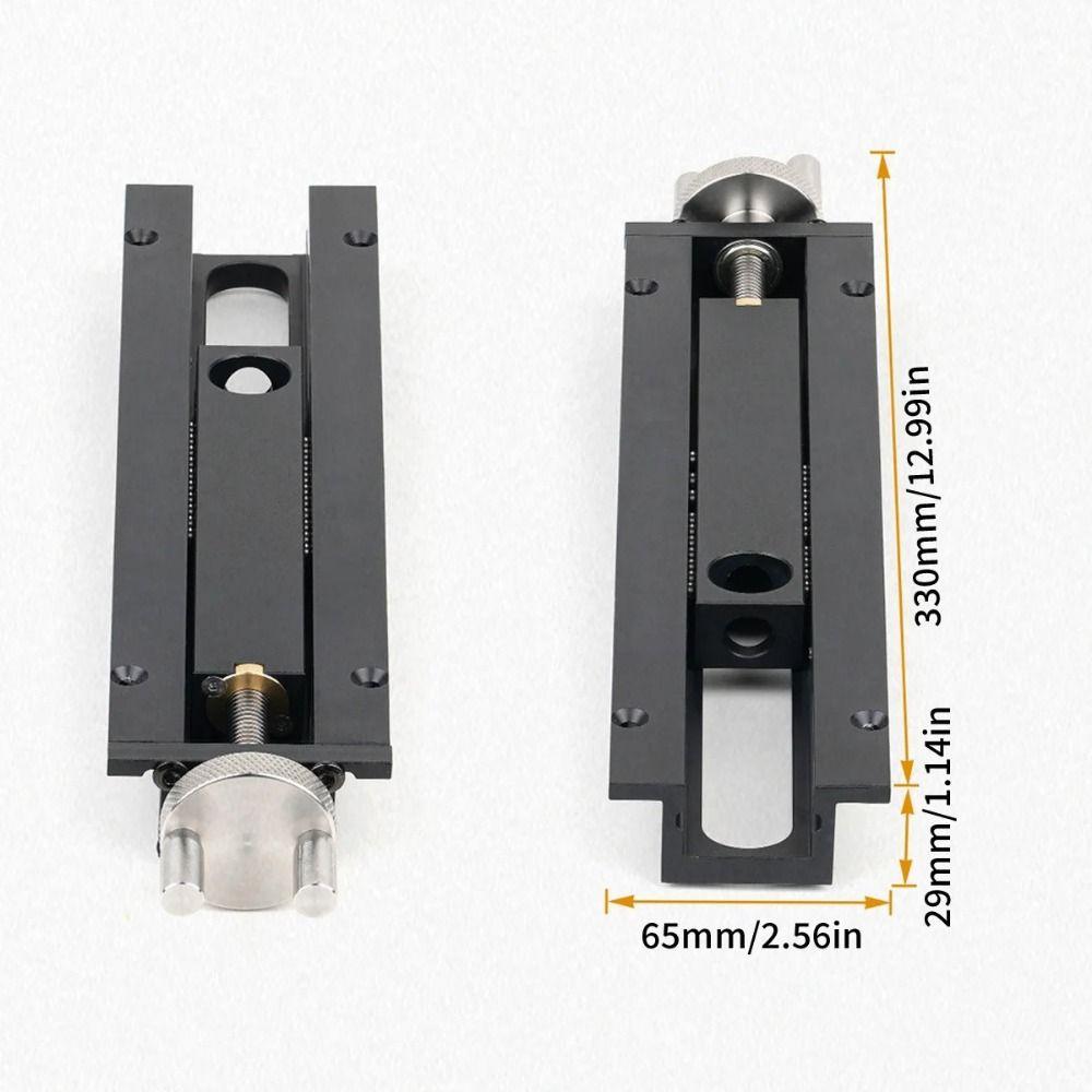 Aluminum Alloy Woodworking Bench Tail Vise Heavy Duty Adjustable Woodworking Bench End Vise Professional