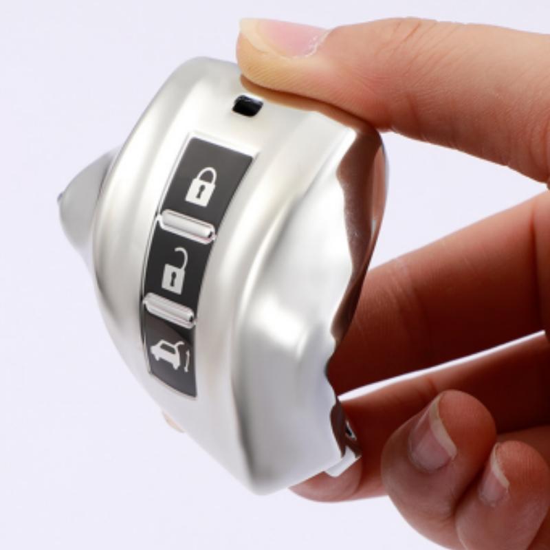 Гальванический чехол для смарт-ключа из ТПУ для автомобиля, чехол-брелок для Mitsubishi Pajero Outlander 3 L200 ASX Eclipse Cross Sport Lancer, держатель, аксессуары