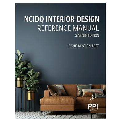 Справочное руководство по дизайну интерьера PPI NCIDQ, 7-е издание (Мягкая обложка)