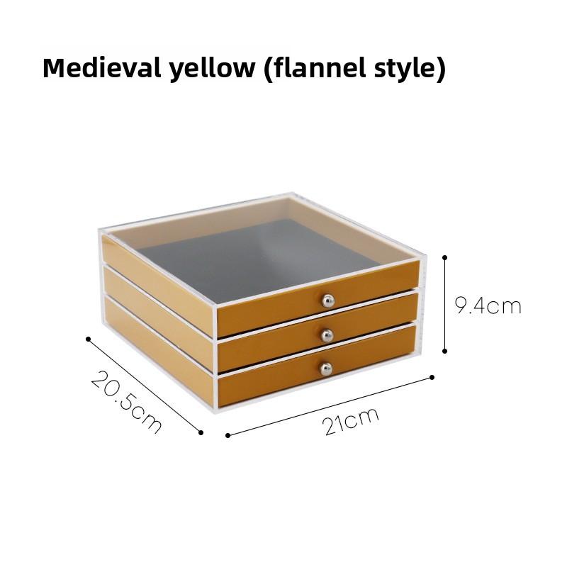 Коробка для хранения, Шкатулка для украшений, Мелкие предметы, Хранение помады, Многослойные прозрачные серьги, Серьги-гвоздики, Аксессуары, Органайзер