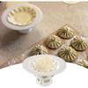 Baozi Maker Machine Mold Chinese Baozi Mold DIY Pastry Pie Dumpling Making Mould for Kitchen Beginners Easy To Use & Clean