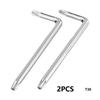 2 шт./комплект Шестигранный ключ T10/T15/T20/T25/T30 Двусторонний Torx Отвертка Ключ-шестигранник Инструменты для ремонта автомобилей и машин