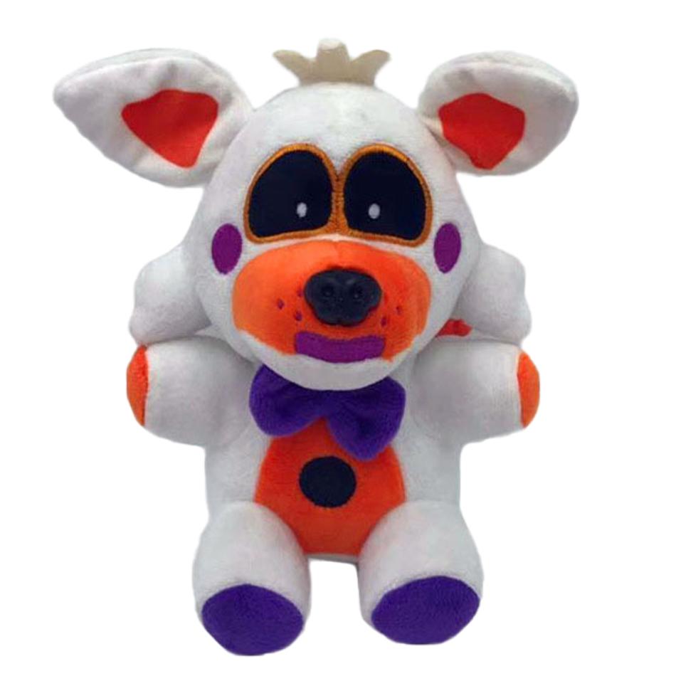 18 см Аниме Каваи Fn af Плюшевая игрушка Мультяшный Фредди Плюшевая кукла Медведь Кролик Животное Плюшевые игрушки Fazbear Рождественские подарки