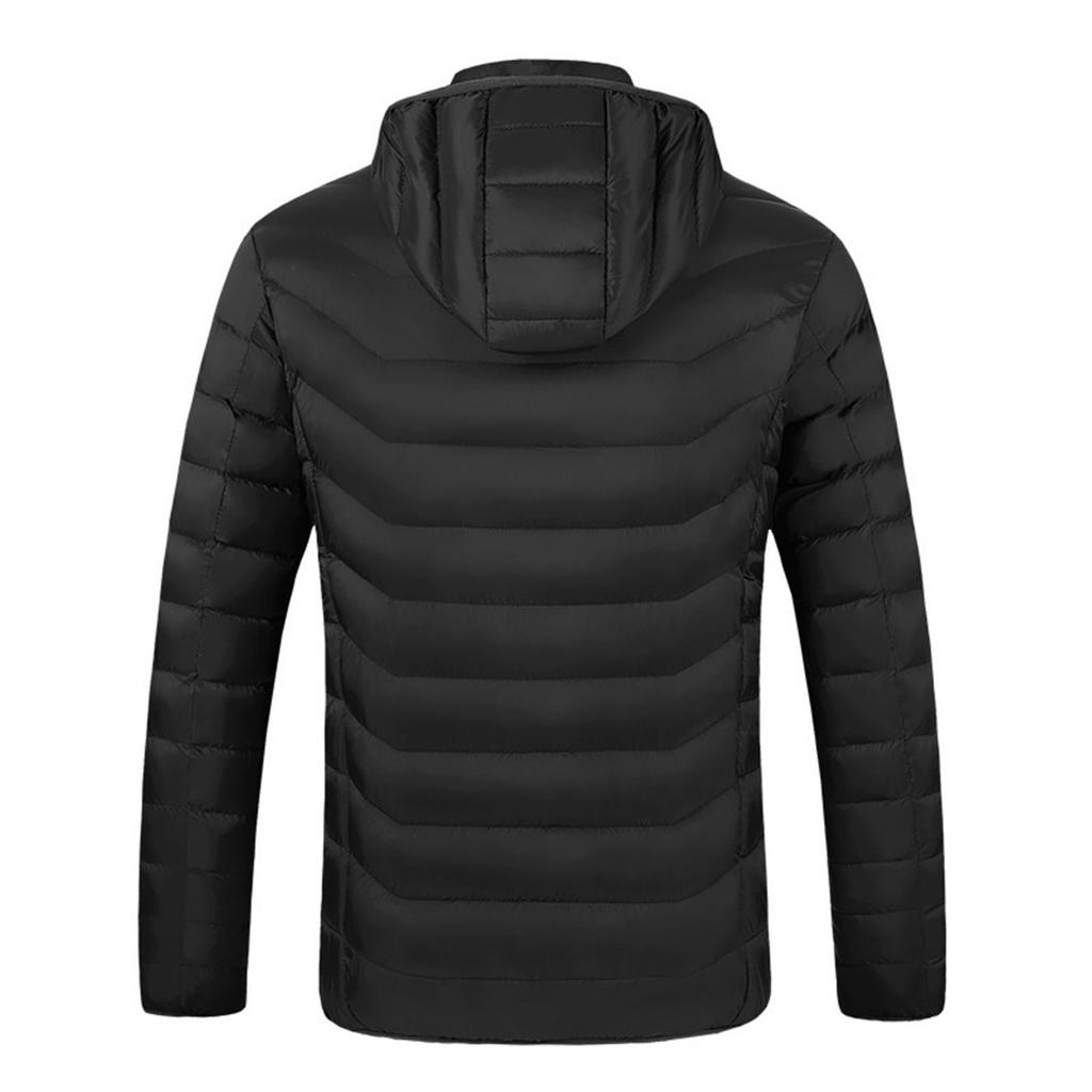1PC Heated Cotton Heating Jacket for Men Women USB Electric Warmer Clothes Coat
