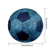 1PC Blue Mushroom Soccer Ball Size 5 Football Machine Sewn Indoor/Outdoor Universal Football A35