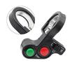 7/8" Motorcycle Handlebar Start Horn Light Push Button