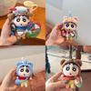 Shinchan Crayon Chef Adorable Plush Keyring Interior Ornament For Kids Gift