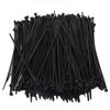 1000 шт. Кабельные стяжки Сверхпрочные 8 дюймов 40 фунтов прочность для внутреннего и наружного применения Устойчивые к УФ-излучению Самозащелкивающиеся нейлоновые кабельные стяжки Кабельные стяжки