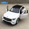 CSYBZ1 WELLY 1:36 Модель автомобиля Mercedes-Benz GLC SUV из сплава, литая модель, металлические внедорожники, коллекция моделей автомобилей, детские игрушки, подарок