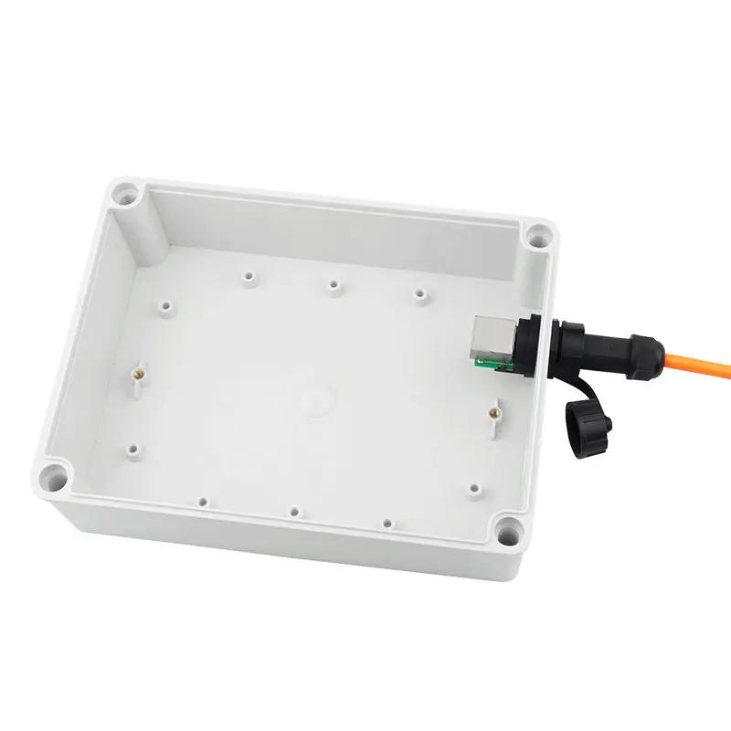 LR20 M20 Ethernet Сетевой RJ45 Водонепроницаемый Разъем Cat6 Панельное Крепление 0.1м до 1м Удлинительный Кабель Проводной Интерфейс Сигнальный Адаптер