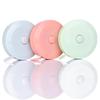 2m Tape Measure, Cute and Stylish, Automatic Rewind, Centimeter, Inch, and 1mm Scales, 3 Color Set