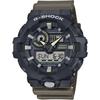 Мужские часы G-SHOCK GA-710TU-1A3JF [G-SHOCK двухцветные утилитарные цвета] круглые часы из смолы