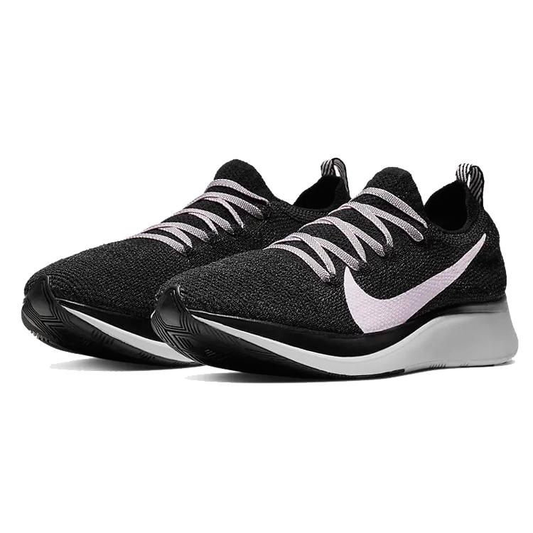 Nike Zoom Fly Flyknit 'Black Pink Foam' Женские AR4562-001
