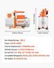 Vacuum Pump, 7 CFM 198 L/min, HVAC Two Stage Rotary Vane AC Vacuum Pump, for R134a R22 R410a R1234YF R32, 4 Pole Motor, for Automotive Air Conditioner