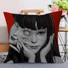Anime Tomie Junji Ito Stitch Lucky Dragon Pillow Cover Sofa Cushion Cover Home Room Decoration Children Gift