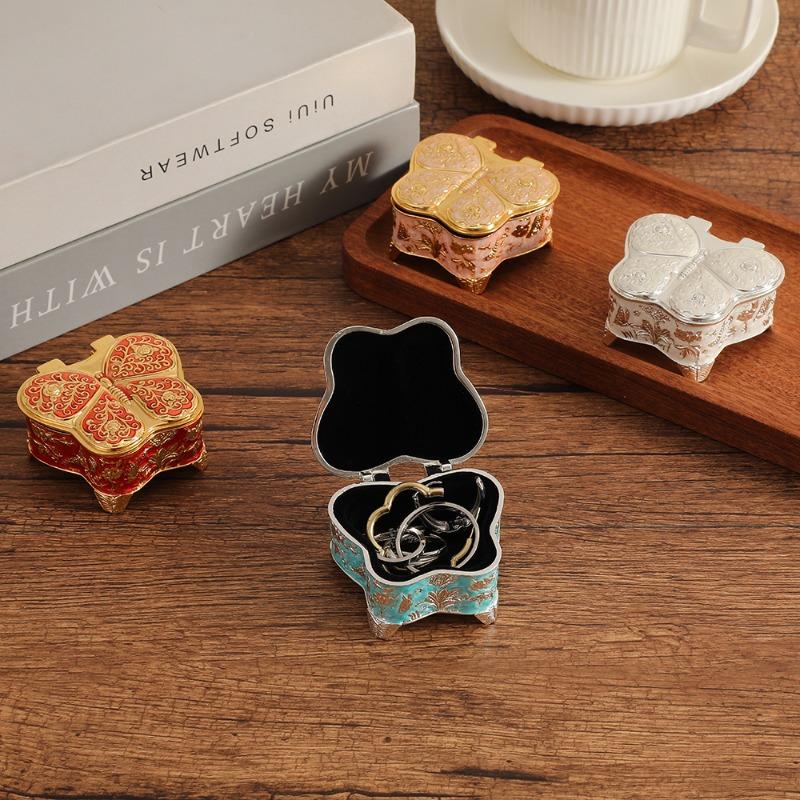 Jewelry Box - Metal Butterfly Jewelry Box - Zinc Alloy Jewelry Storage Box - Princess Jewelry Box - Gift Box