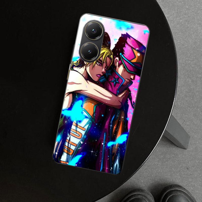Чехол для телефона JoJo's Bizarre Adventure Джолин Куджо для Xiaomi Poco X6 X5 X7 Pro F7 Ultra Redmi 15C 15 13C 13 12C 12 10C 10 1