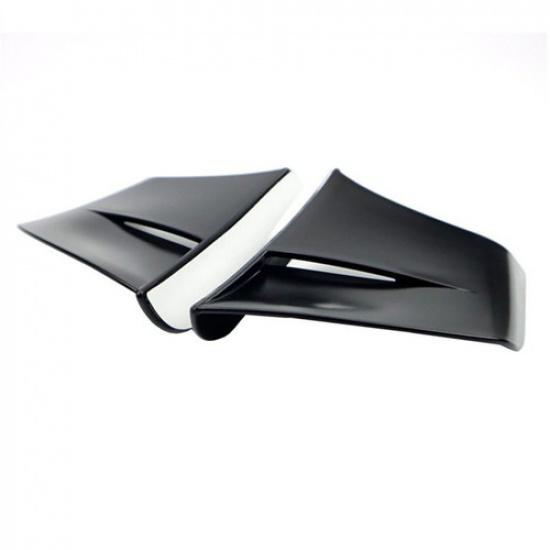 Motorcycle Decoration Sticker Side Winglets Air Deflector Wing Spoiler Trims Kit