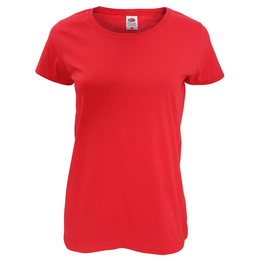 FRUIT OF THE LOOM Womens/Ladies Lady Fit Short-Sleeved T-Shirt
