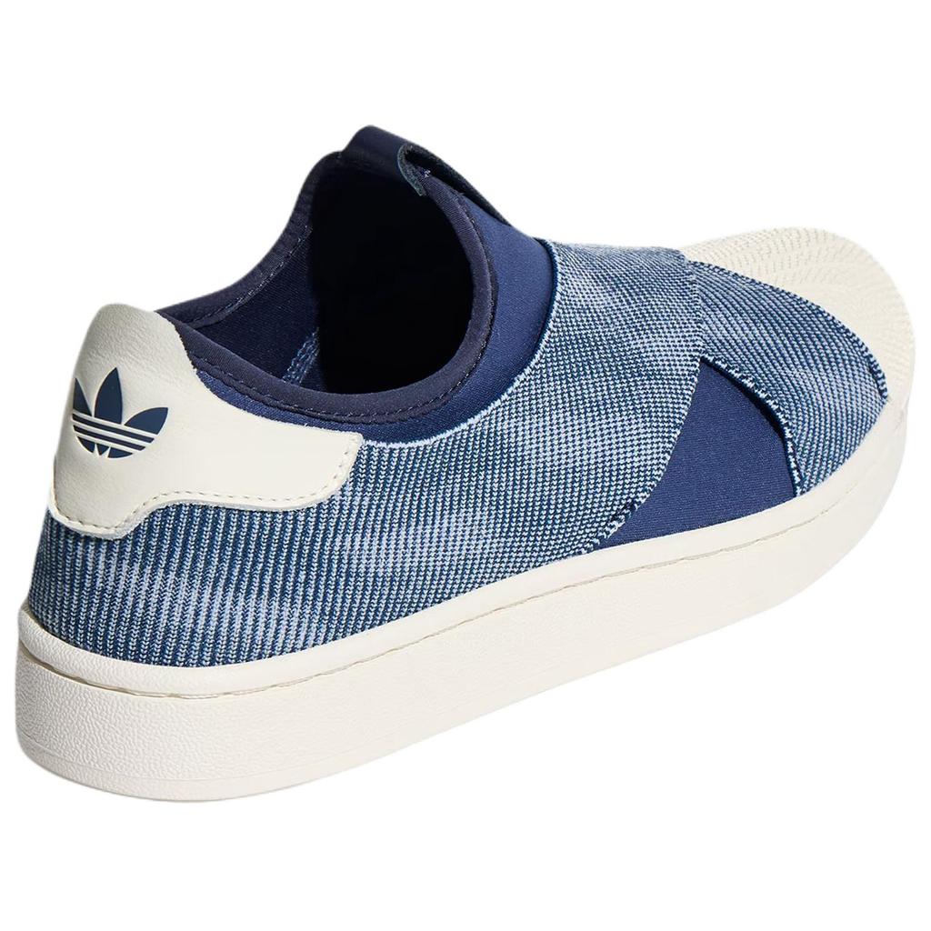 adidas Originals Superstar 2 Удобная посадка Скейт-обувь Унисекс Кроссовки Черно-синие KZ7554