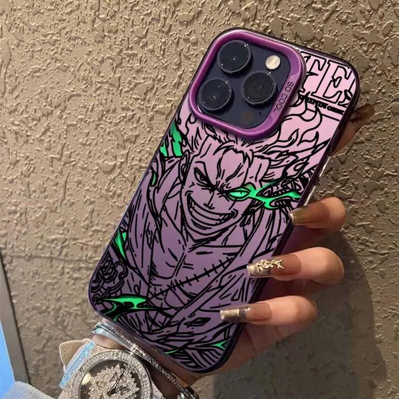 Cool Luffys Zoros Phone Case For iPhone 17 17e 16e 16 15 14 13 12 11 mini Pro Max X XR XSMAX Air Plus Anti Fall Matte Back Cover