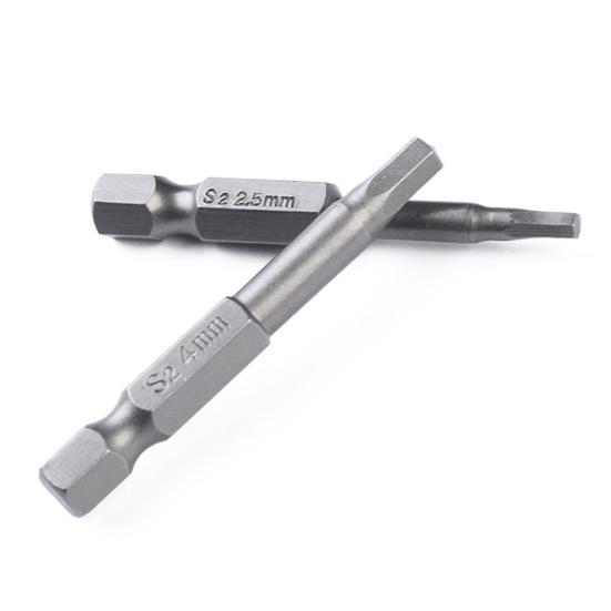 Набор шестигранных бит с шестигранной головкой, 8 шт., набор быстросменных отверток с подключением, электрическая дрель, метрический инструмент